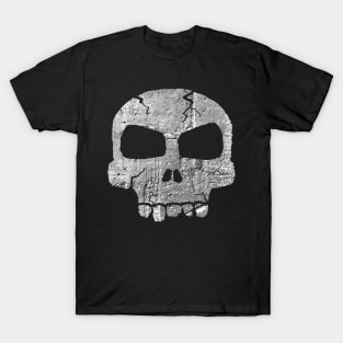 Weathered Skull Painting T-Shirt